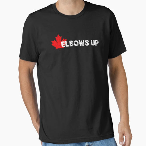Elbows Up T-Shirt - Graphic Print for Adults - T-Shirt, Sweatshirt, Hoodie