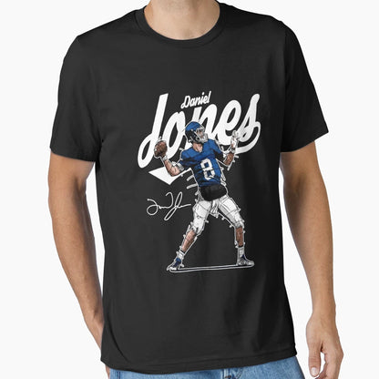 Love Daniel Jones Fantasy T-Shirt - Casual Everyday Wear for Adults - T-Shirt, Sweatshirt, Hoodie