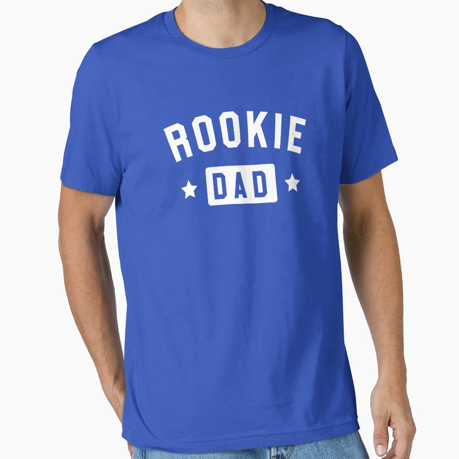 Rookie Dad T-Shirt - Minimalist Print Unisex - T-Shirt, Sweatshirt, Hoodie