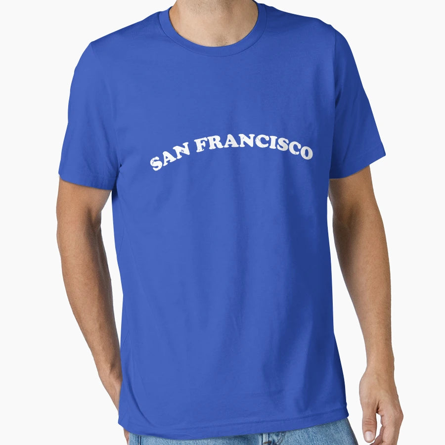 San Francisco California Ca Funny Town T-Shirt - Novelty Apparel Unisex - T-Shirt, Sweatshirt, Hoodie