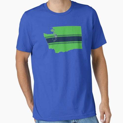 Seattle Football Alternate T-Shirt - Fun Novelty Design Men Women - T-Shirt, Sweatshirt, Hoodie