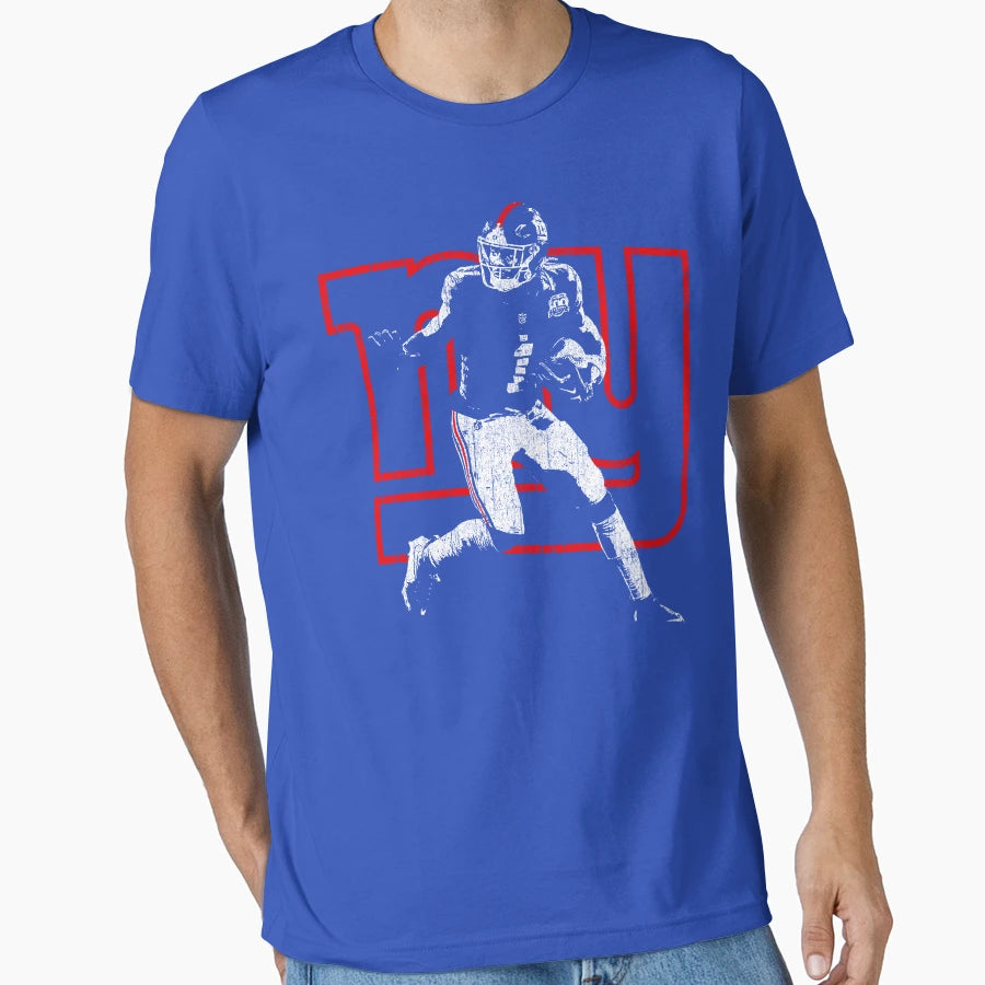 Malik Nabers T-Shirt - Custom Art Print Men Women - T-Shirt, Sweatshirt, Hoodie