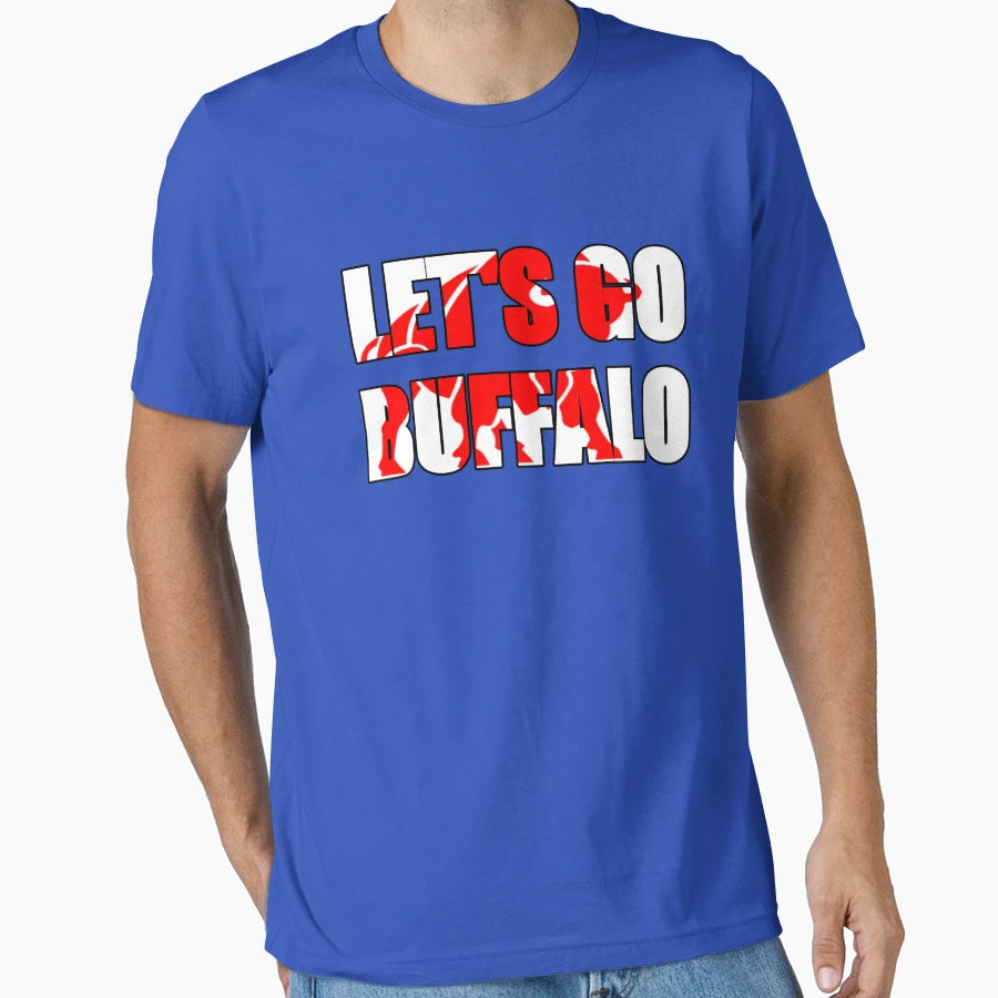 Lets Go Buffalo T-Shirt - Unique Graphic Unisex - T-Shirt, Sweatshirt, Hoodie