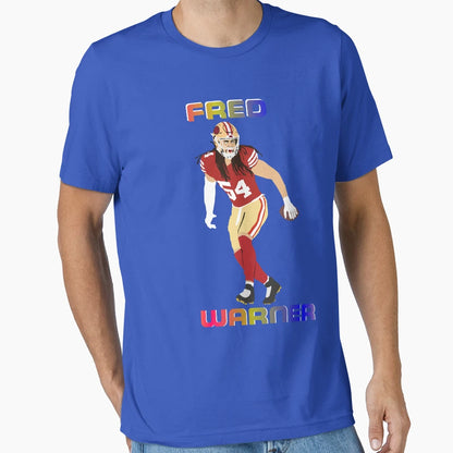 Fred Illustration T-Shirt - Minimalist Print Unisex - T-Shirt, Sweatshirt, Hoodie