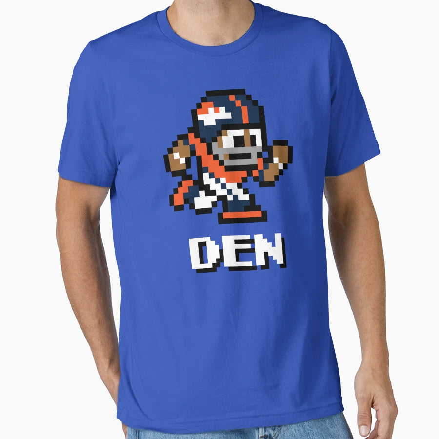 Denver Broncos Tecmo Super Bowl T-Shirt - Novelty Apparel Men Women - T-Shirt, Sweatshirt, Hoodie