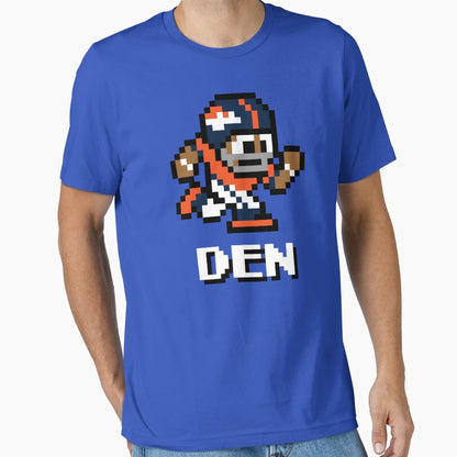 Denver Broncos Tecmo Super Bowl T-Shirt - Novelty Apparel Men Women - T-Shirt, Sweatshirt, Hoodie