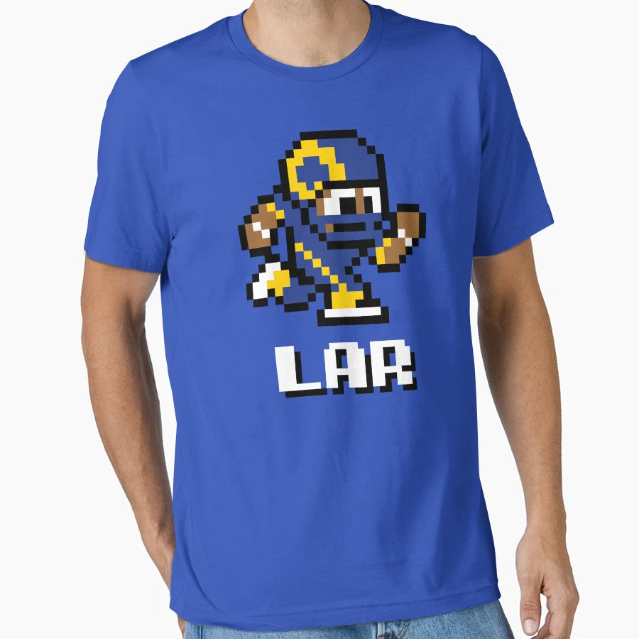 Los Angeles Rams Tecmo Super Bowl T-Shirt - Minimalist Print Unisex - T-Shirt, Sweatshirt, Hoodie