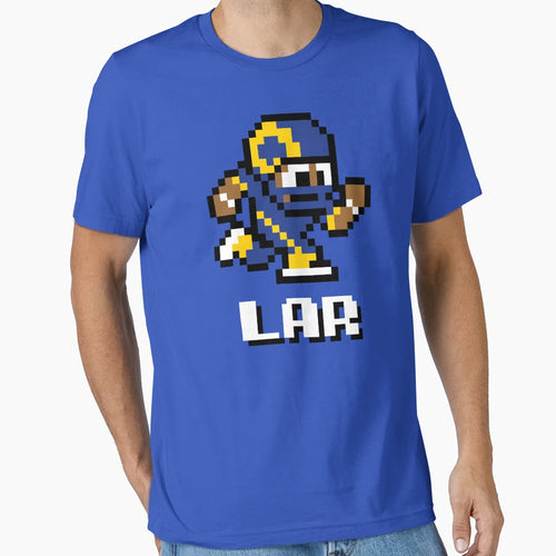Los Angeles Rams Tecmo Super Bowl T-Shirt - Minimalist Print Unisex - T-Shirt, Sweatshirt, Hoodie