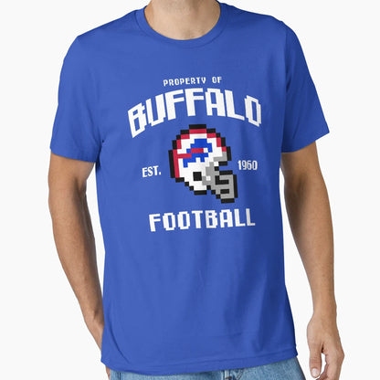 Property Buffalo Bills Football T-Shirt - Casual Everyday Wear Men Women - T-Shirt, Sweatshirt, Hoodie