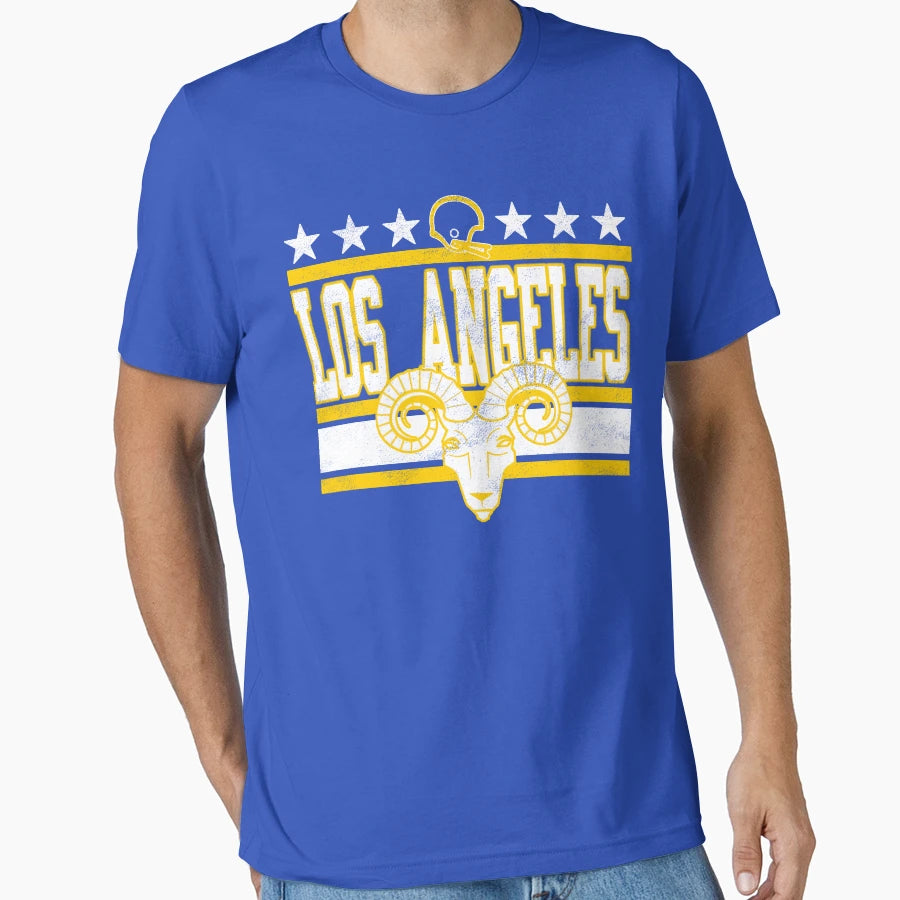 Los Angeles Football T-Shirt - Custom Art Print for Adults - T-Shirt, Sweatshirt, Hoodie