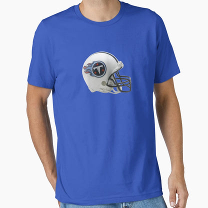 Helmet Titans Icon T-Shirt - Fun Novelty Design Men Women - T-Shirt, Sweatshirt, Hoodie