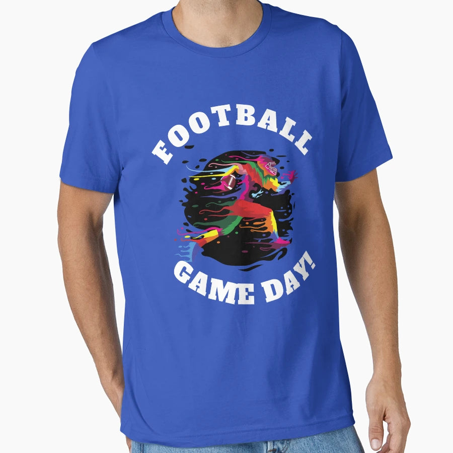 American Football Ready Game Day Football T-Shirt - Minimalist Print Unisex - T-Shirt, Sweatshirt, Hoodie