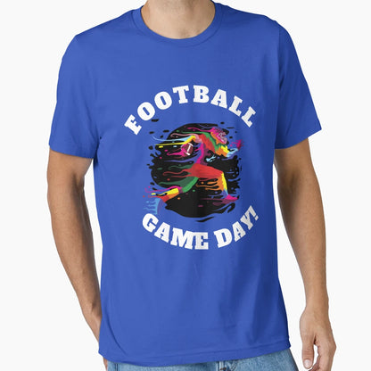 American Football Ready Game Day Football T-Shirt - Minimalist Print Unisex - T-Shirt, Sweatshirt, Hoodie