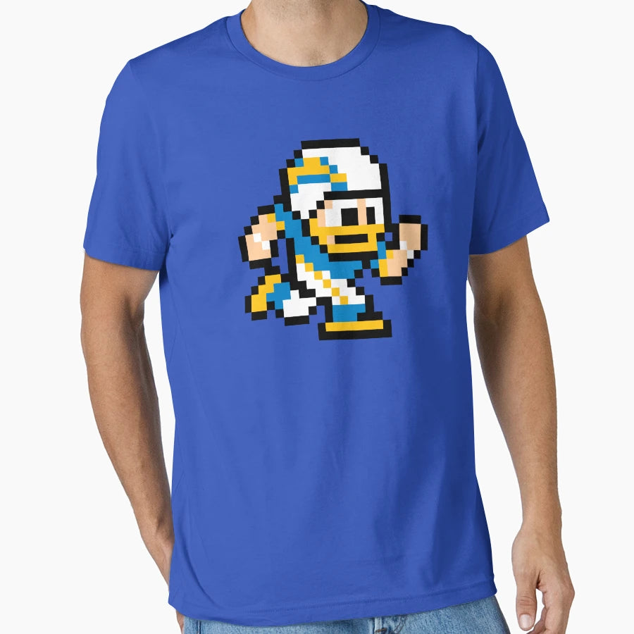 Los Angeles Chargers Tecmo Super T-Shirt - Streetwear Style for Adults - T-Shirt, Sweatshirt, Hoodie