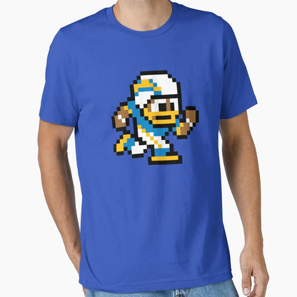 Los Angeles Chargers Tecmo Super Bowl T-Shirt - Minimalist Print Men Women - T-Shirt, Sweatshirt, Hoodie