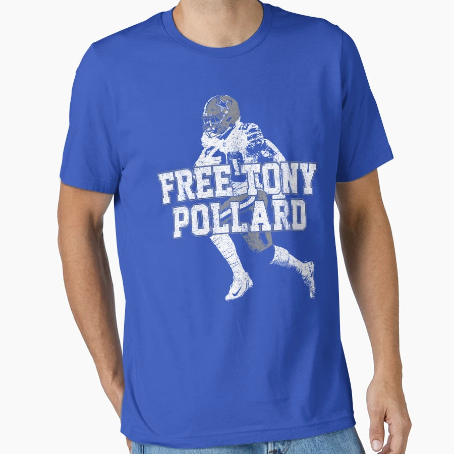 Free Tony Pollard T-Shirt - Graphic Print Unisex - T-Shirt, Sweatshirt, Hoodie