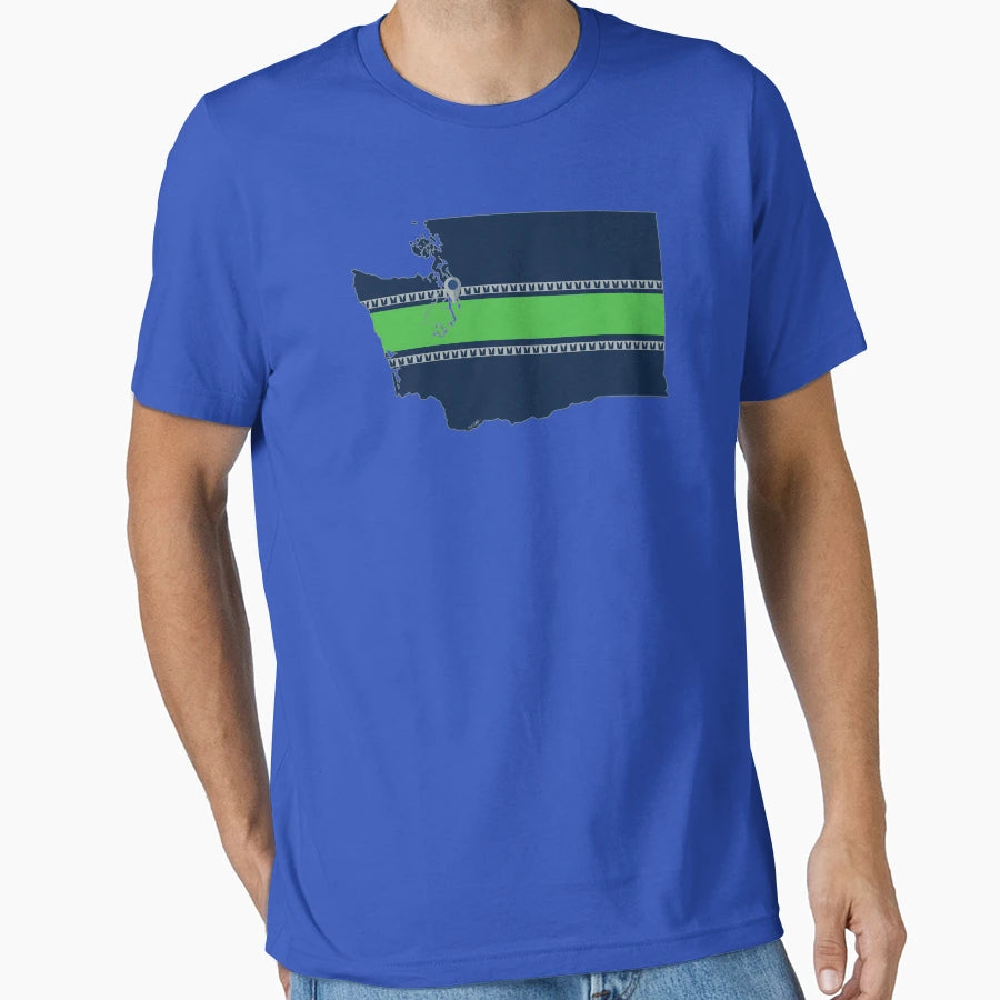 Seattle Football T-Shirt - Aesthetic Graphic for Adults - T-Shirt, Sweatshirt, Hoodie