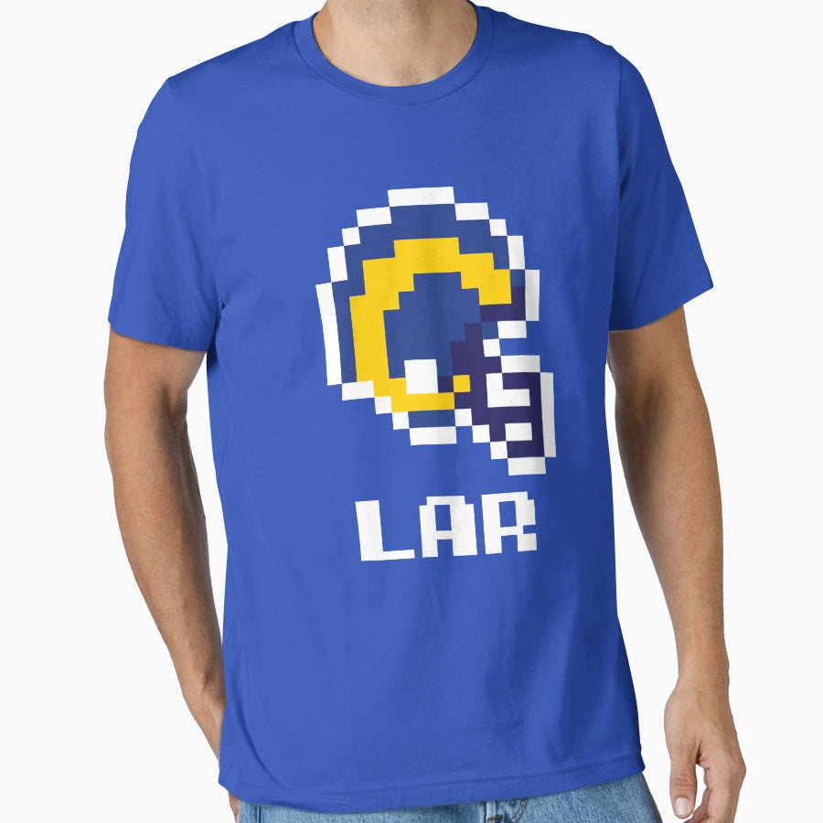 Los Angeles Rams Tecmo Super Bowl Football T-Shirt - Trendy Graphic Unisex - T-Shirt, Sweatshirt, Hoodie
