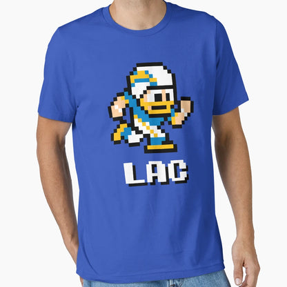 Los Angeles Chargers Tecmo Super Bowl T-Shirt - Trendy Graphic for Adults - T-Shirt, Sweatshirt, Hoodie
