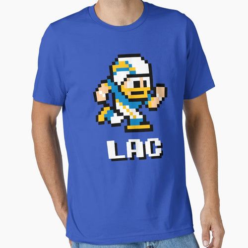 Los Angeles Chargers Tecmo Super Bowl T-Shirt - Trendy Graphic for Adults - T-Shirt, Sweatshirt, Hoodie