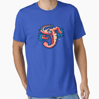 Jacksonville Jumbo Shrimp Logo T-Shirt - Fun Novelty Design Unisex - T-Shirt, Sweatshirt, Hoodie