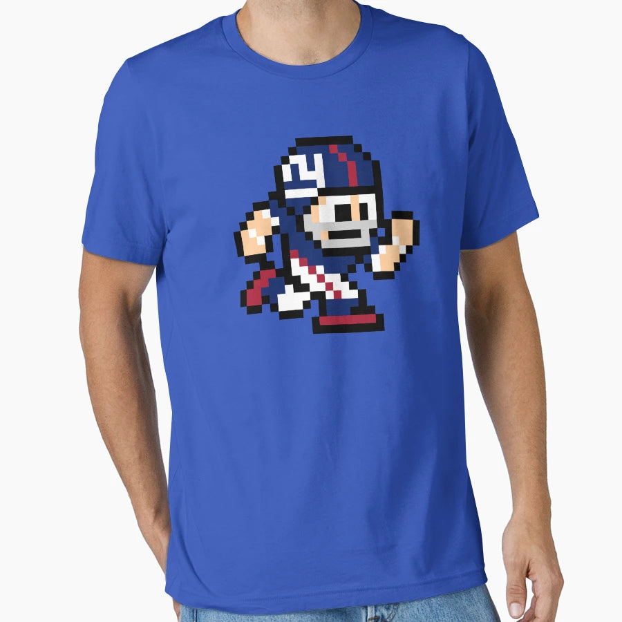 New York Giants Tecmo Super Bowl T-Shirt - Streetwear Style Men Women - T-Shirt, Sweatshirt, Hoodie