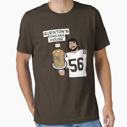 Quenton Nelson Pancake House T-Shirt - Graphic Print Men Women - T-Shirt, Sweatshirt, Hoodie