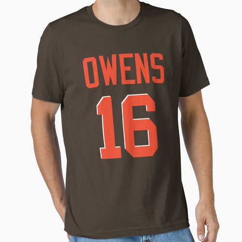 Owens 16 Orange Name Orange No T-Shirt - Custom Art Print for Adults - T-Shirt, Sweatshirt, Hoodie
