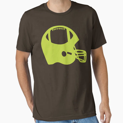 Football Helmet T-Shirt - Streetwear Style Unisex - T-Shirt, Sweatshirt, Hoodie