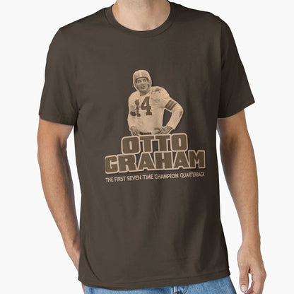 Otto Graham Seven Time Champion T-Shirt - Streetwear Style Men Women - T-Shirt, Sweatshirt, Hoodie