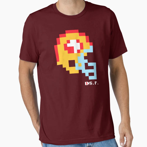 Sf Helmet Tecmo Bowl T-Shirt - Fun Novelty Design Men Women - T-Shirt, Sweatshirt, Hoodie