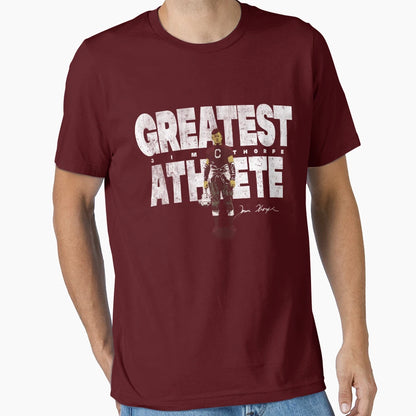 Jim Thorpe Greatest Athlete T-Shirt - Unique Graphic for Adults - T-Shirt, Sweatshirt, Hoodie