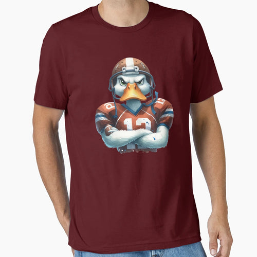 Duck Amarican Football T-Shirt - Fun Novelty Design Men Women - T-Shirt, Sweatshirt, Hoodie