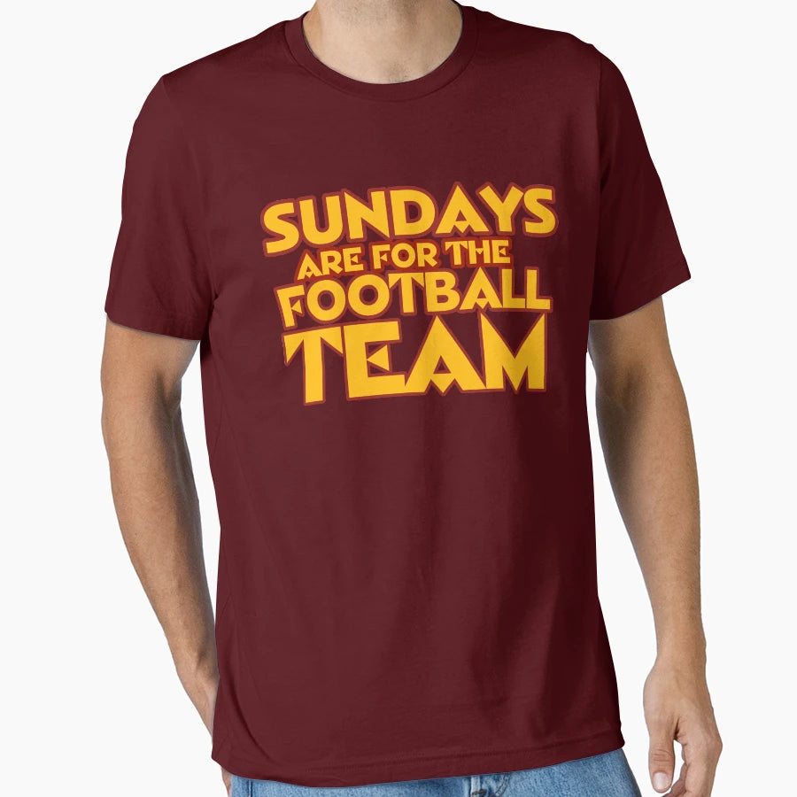 Sundays Are Football Team Fight Old T-Shirt - Custom Art Print for Adults - T-Shirt, Sweatshirt, Hoodie