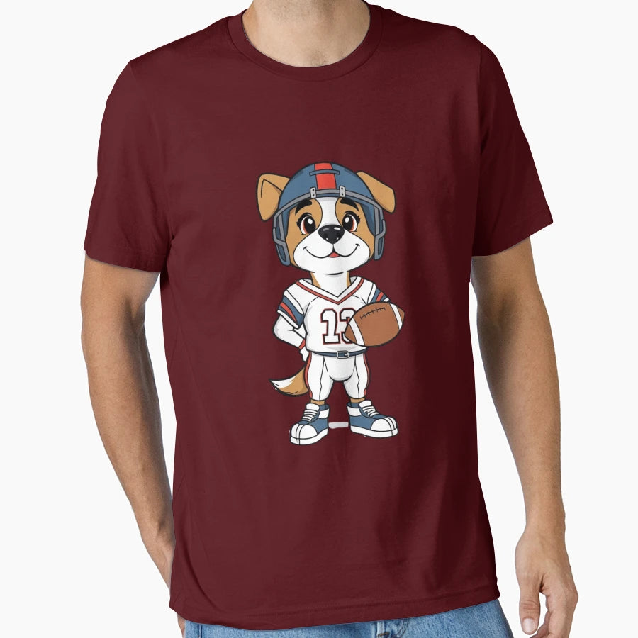 Football Corgi Number 13 Quarterback T-Shirt - Novelty Apparel Men Women - T-Shirt, Sweatshirt, Hoodie