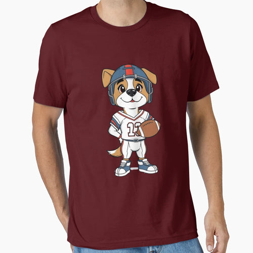 Football Corgi Number 13 Quarterback T-Shirt - Novelty Apparel Men Women - T-Shirt, Sweatshirt, Hoodie