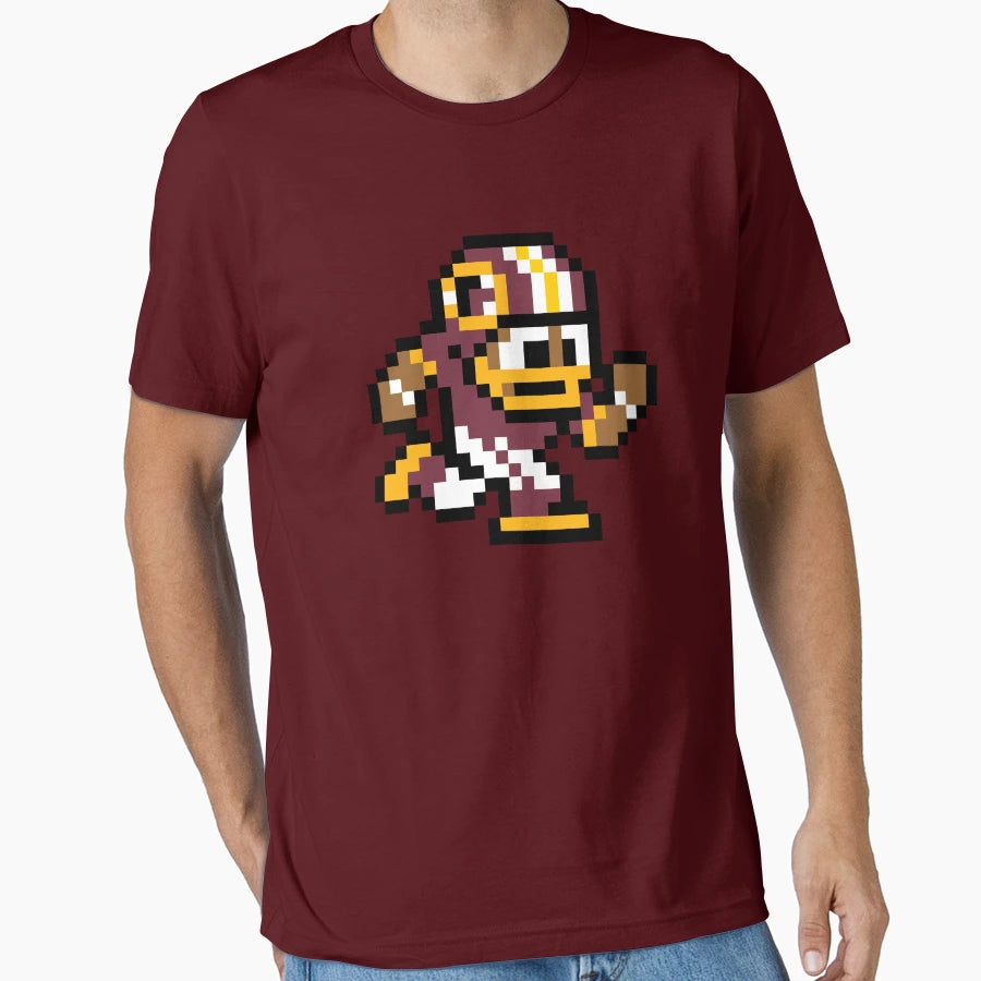 Washington Commanders Football Tecmo T-Shirt - Aesthetic Graphic Unisex - T-Shirt, Sweatshirt, Hoodie