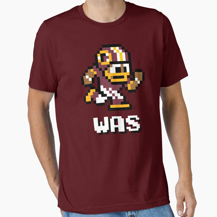 Washington Commanders Football Tecmo Super T-Shirt - Graphic Print Unisex - T-Shirt, Sweatshirt, Hoodie
