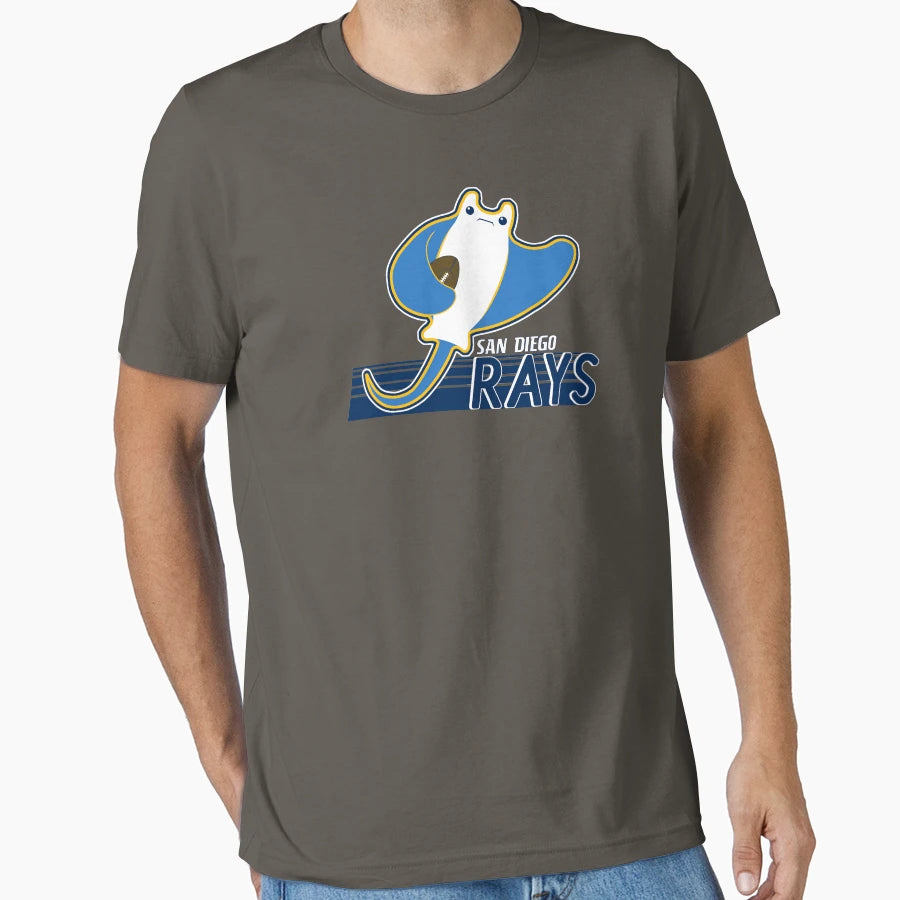 San Diego Rays T-Shirt - Graphic Print for Adults - T-Shirt, Sweatshirt, Hoodie