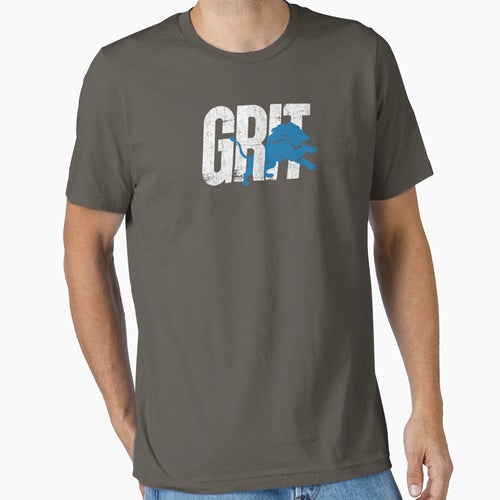 Detroit Grit T-Shirt - Novelty Apparel for Adults - T-Shirt, Sweatshirt, Hoodie