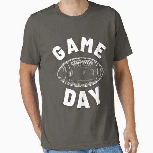 Game Day Football T-Shirt - Trendy Graphic for Adults - T-Shirt, Sweatshirt, Hoodie
