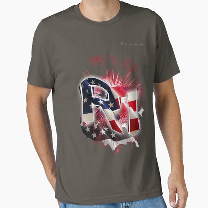 Rhode Island T-Shirt - Graphic Print Men Women - T-Shirt, Sweatshirt, Hoodie