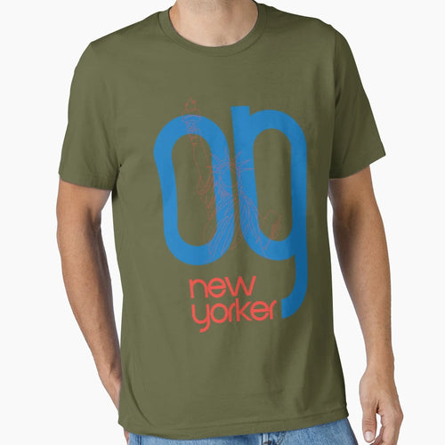Og New Yorker T-Shirt - Fun Novelty Design for Adults - T-Shirt, Sweatshirt, Hoodie