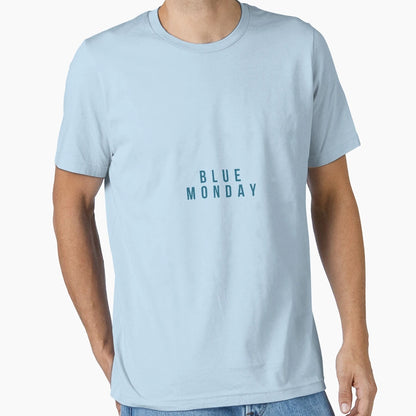Blue Monday Centre Dark T-Shirt - Novelty Apparel for Adults - T-Shirt, Sweatshirt, Hoodie
