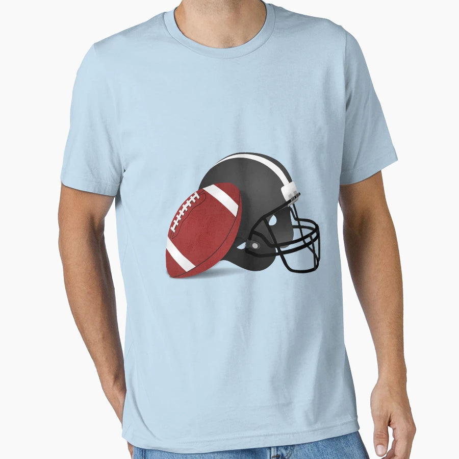 Football T-Shirt - Minimalist Print for Adults - T-Shirt, Sweatshirt, Hoodie
