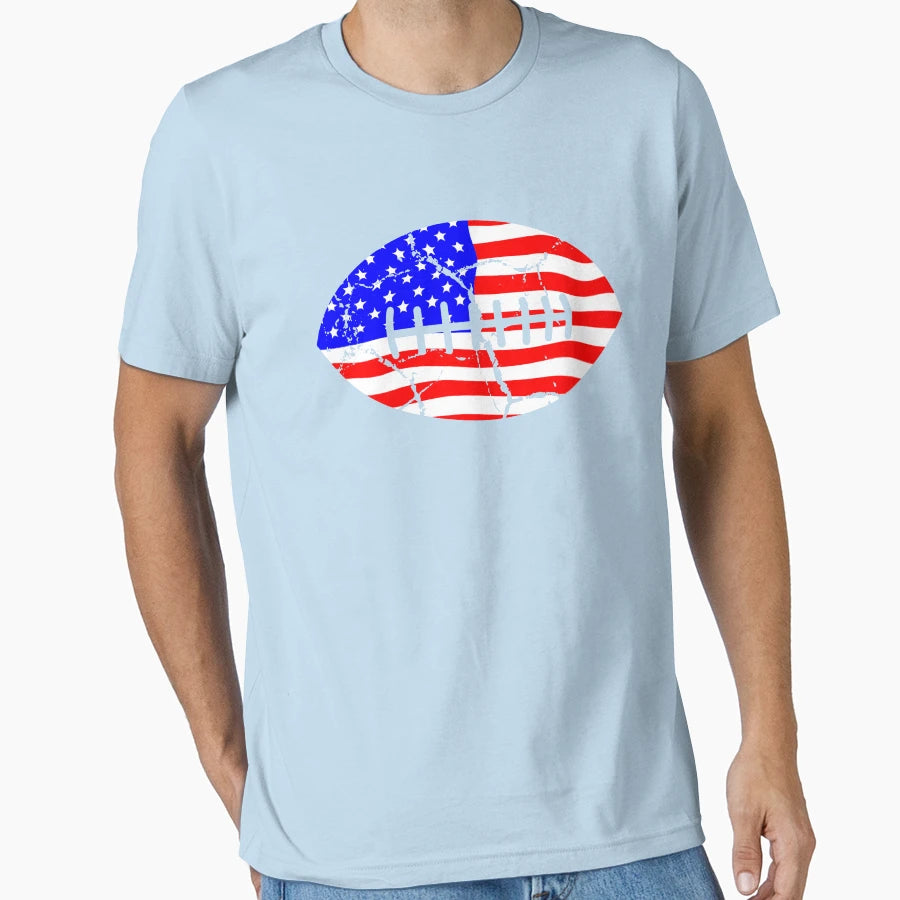 American Football Flag Shit T-Shirt - Novelty Apparel Unisex - T-Shirt, Sweatshirt, Hoodie