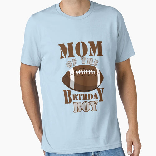Mommy Birthday American Football T-Shirt - Custom Art Print Unisex - T-Shirt, Sweatshirt, Hoodie