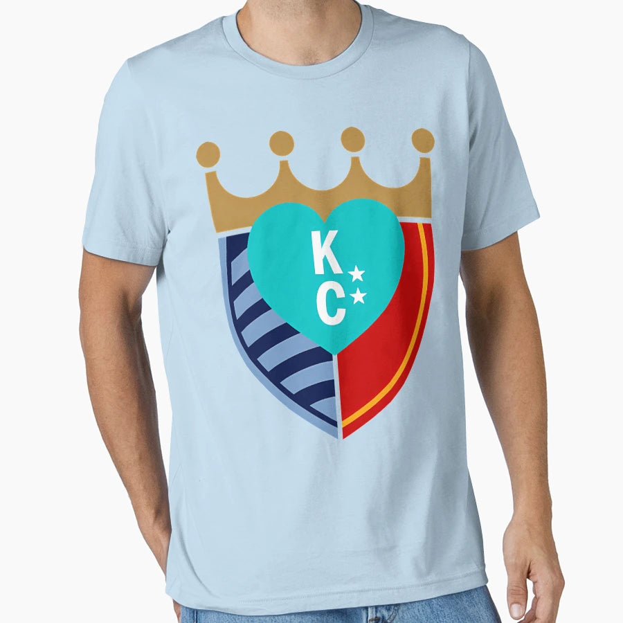 Kc Sports Mashup T-Shirt - Novelty Apparel for Adults - T-Shirt, Sweatshirt, Hoodie