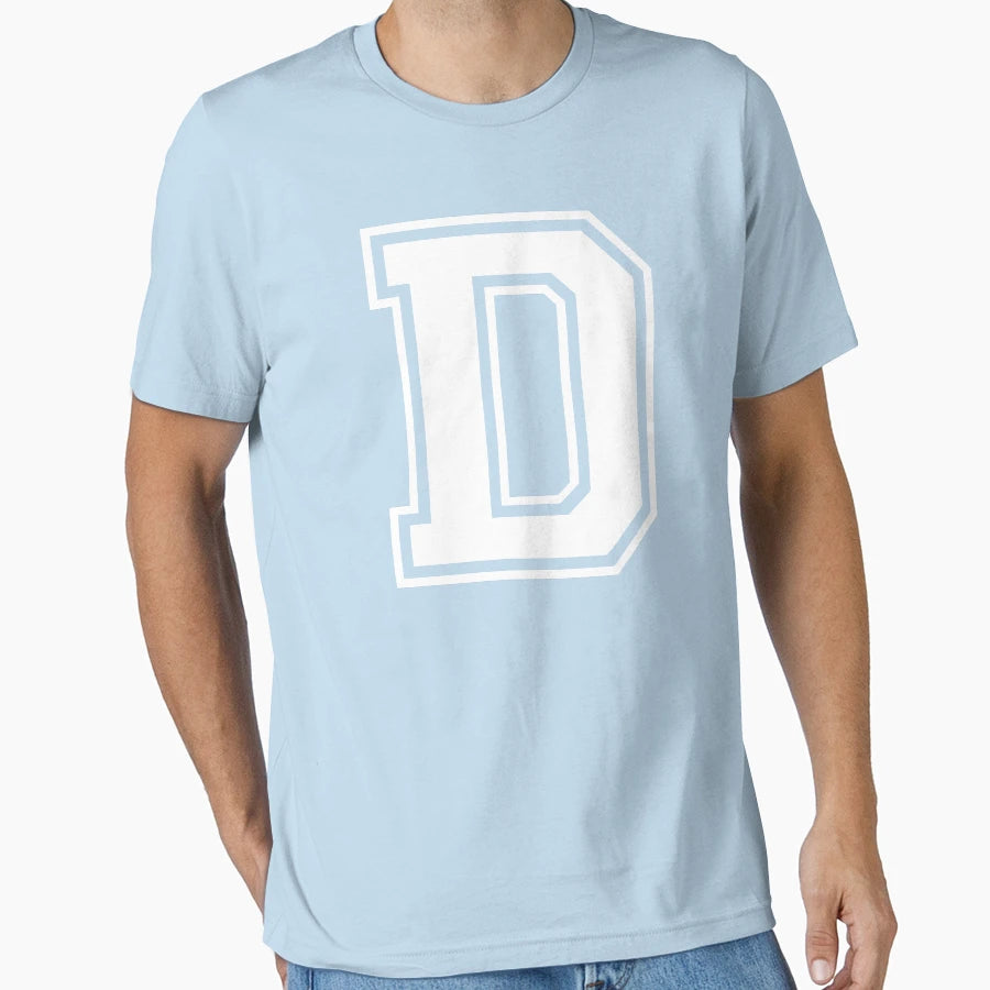 Letter D Alphabet T-Shirt - Novelty Apparel for Adults - T-Shirt, Sweatshirt, Hoodie