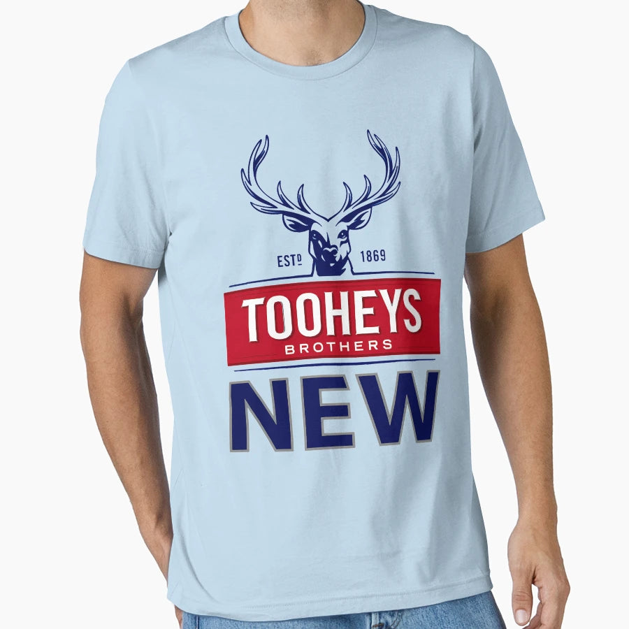 Tooheys New Logo T-Shirt - Novelty Apparel for Adults - T-Shirt, Sweatshirt, Hoodie